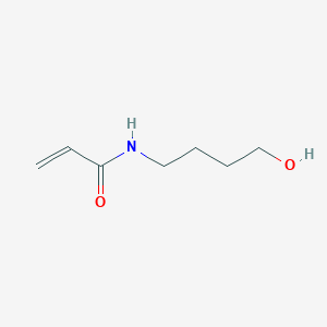 N-(4-Hydroxybutyl)acrylamide chemical structure (CAS 44915-40-4)