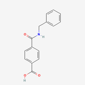 4-(Benzylcarbamoyl)benzoic acid chemical structure (CAS 449203-18-3)
