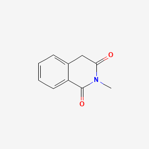 2-Methylisoquinoline-1,3(2H,4H)-dione chemical structure (CAS 4494-53-5)