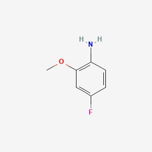 4-Fluoro-2-methoxyaniline chemical structure (CAS 450-91-9)