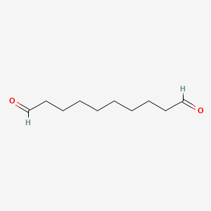 Decanedial chemical structure (CAS 45037-67-0)