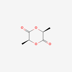 (3S,6S)-3,6-Dimethyl-1,4-dioxane-2,5-dione chemical structure (CAS 4511-42-6)