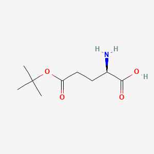 H-D-Glu(OtBu)-OH chemical structure (CAS 45125-00-6)