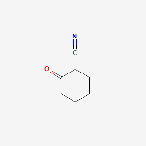2-Oxocyclohexanecarbonitrile chemical structure (CAS 4513-77-3)