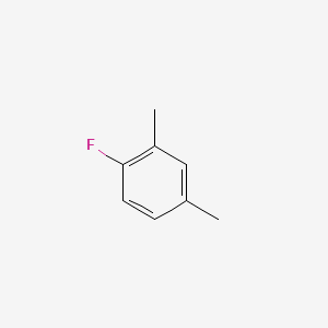 1-Fluoro-2,4-dimethylbenzene chemical structure (CAS 452-65-3)