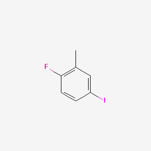 1-Fluoro-4-iodo-2-methylbenzene chemical structure (CAS 452-68-6)