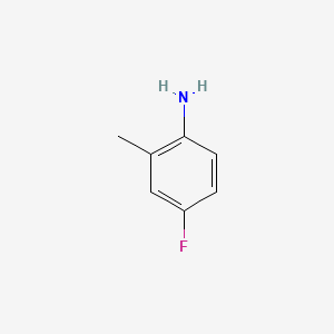 4-Fluoro-2-methylaniline chemical structure (CAS 452-71-1)
