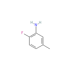 3-Amino-4-fluorotoluene chemical structure (CAS 452-84-6)