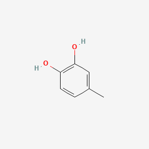 4-Methylbenzene-1,2-diol chemical structure (CAS 452-86-8)