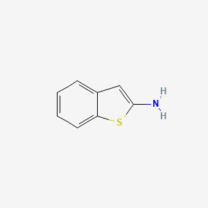 Benzo[b]thiophen-2-amine chemical structure (CAS 4521-30-6)