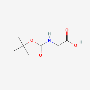 Boc-Gly-OH chemical structure (CAS 4530-20-5)