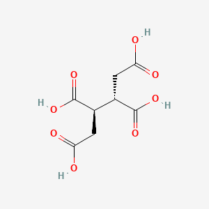 meso-Butane-1,2,3,4-tetracarboxylic acid chemical structure (CAS 4534-68-3)