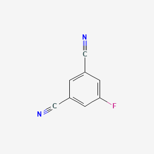 5-Fluoroisophthalonitrile chemical structure (CAS 453565-55-4)