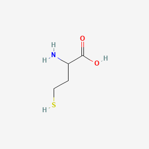 2-Amino-4-mercaptobutanoic acid chemical structure (CAS 454-29-5)