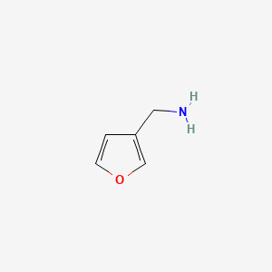 Furan-3-ylmethanamine chemical structure (CAS 4543-47-9)