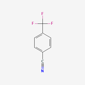 4-(Trifluoromethyl)benzonitrile chemical structure (CAS 455-18-5)