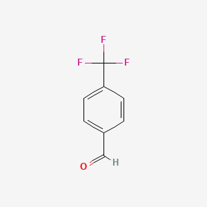 1-Formyl-4-trifluoromethylbenzene chemical structure (CAS 455-19-6)
