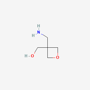 3-Aminomethyl-3-hydroxymethyloxetane chemical structure (CAS 45513-32-4)