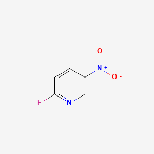 2-Fluoro-5-nitropyridine chemical structure (CAS 456-24-6)