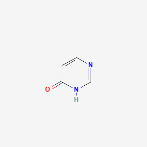 Pyrimidin-4(3H)-one chemical structure (CAS 4562-27-0)