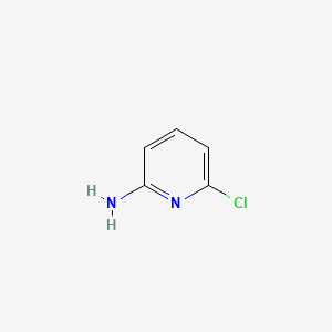 2-Amino-6-chloropyridine chemical structure (CAS 45644-21-1)