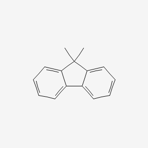 9,9-Dimethyl-9H-fluorene chemical structure (CAS 4569-45-3)