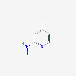 N,4-Dimethylpyridin-2-amine chemical structure (CAS 45699-12-5)