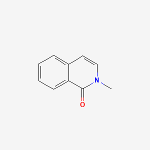 2-Methylisoquinolin-1(2H)-one chemical structure (CAS 4594-71-2)