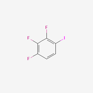 1,2,3-Trifluoro-4-iodobenzene chemical structure (CAS 459424-72-7)