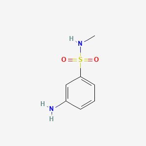 3-Amino-N-methylbenzenesulfonamide chemical structure (CAS 459434-40-3)