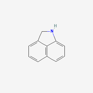 2-Azatricyclo[6.3.1.0,4,12]dodeca-1(12),4,6,8,10-pentaene chemical structure (CAS 45990-12-3)