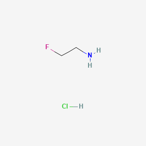 2-Fluoroethanamine hydrochloride chemical structure (CAS 460-08-2)
