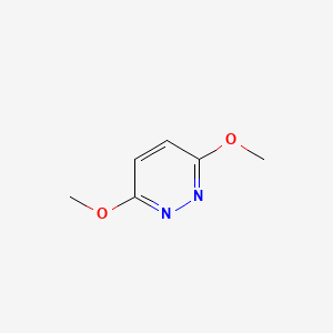 3,6-Dimethoxypyridazine chemical structure (CAS 4603-59-2)