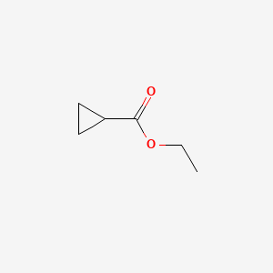 Ethyl cyclopropanecarboxylate chemical structure (CAS 4606-07-9)