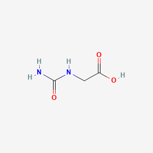 N-Carbamoylglycine chemical structure (CAS 462-60-2)