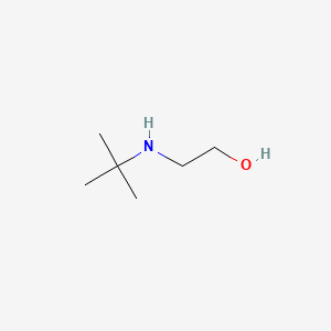 2-(tert-Butylamino)ethanol chemical structure (CAS 4620-70-6)