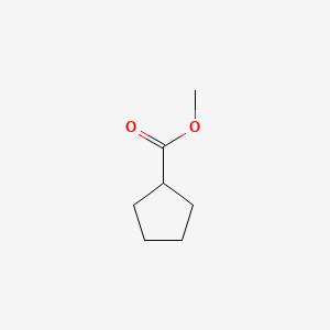 Methyl cyclopentanecarboxylate chemical structure (CAS 4630-80-2)