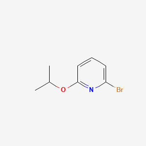 2-Bromo-6-isopropoxypyridine chemical structure (CAS 463336-87-0)