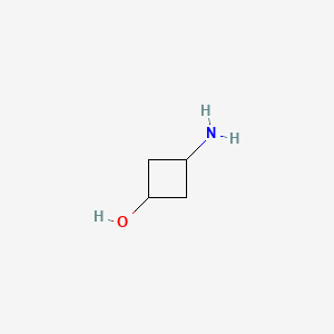 3-Aminocyclobutanol chemical structure (CAS 4640-44-2)