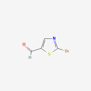 2-Bromo-5-formylthiazole chemical structure (CAS 464192-28-7)