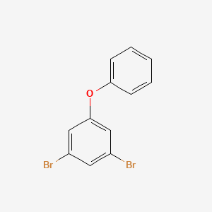 1,3-Dibromo-5-phenoxybenzene chemical structure (CAS 46438-88-4)