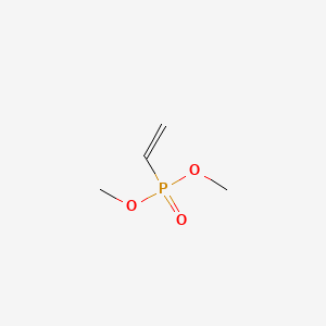 Dimethyl vinylphosphonate chemical structure (CAS 4645-32-3)