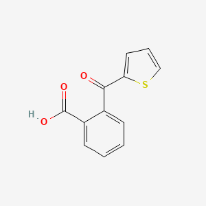 2-(Thiophene-2-carbonyl)benzoic acid chemical structure (CAS 46496-80-4)