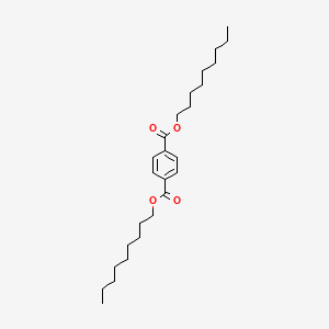 Dinonyl terephthalate chemical structure (CAS 4654-27-7)