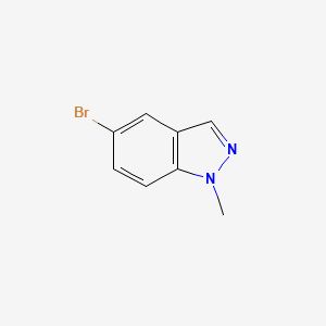 5-Bromo-1-methyl-1H-indazole chemical structure (CAS 465529-57-1)