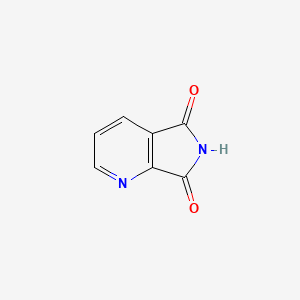 2,3-Pyridinedicarboximide chemical structure (CAS 4664-00-0)