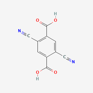 2,5-Dicyanoterephthalic acid chemical structure (CAS 46696-24-6)