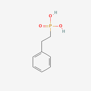 Phenethylphosphonic acid chemical structure (CAS 4672-30-4)