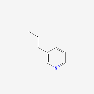 3-Propylpyridine chemical structure (CAS 4673-31-8)