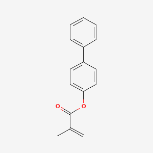 [1,1'-Biphenyl]-4-yl methacrylate chemical structure (CAS 46904-74-9)
